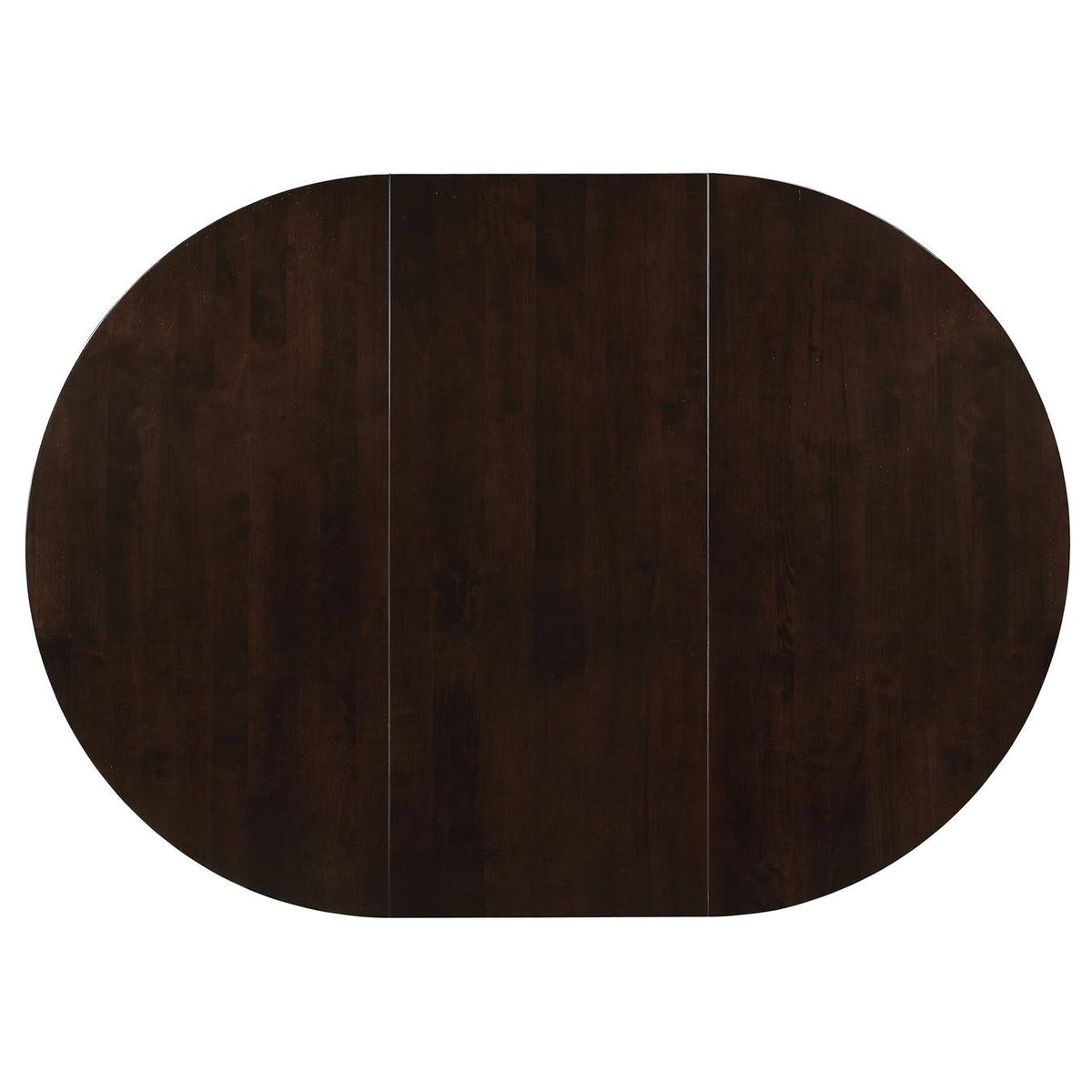 100770-S5 Gabriel 5-piece Extension Leaf Dining Table Set Cappuccino