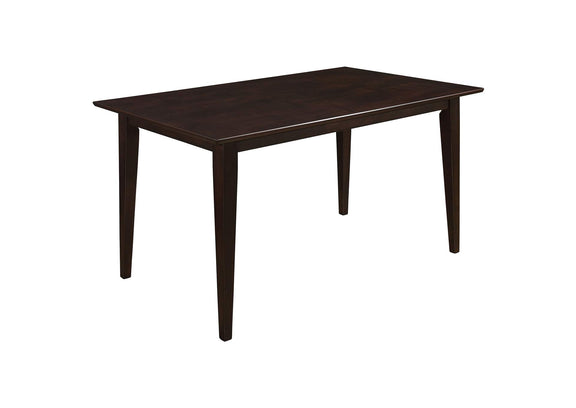 100771-S5 Gabriel 5-piece Rectangular 59-inch Dining Set Cappuccino