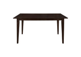 100771-S5 Gabriel 5-piece Rectangular 59-inch Dining Set Cappuccino
