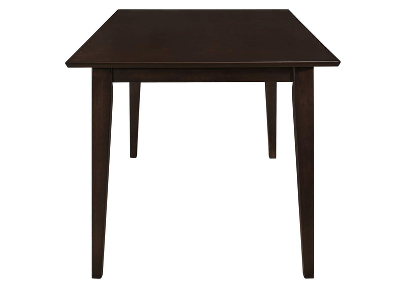 100771-S5 Gabriel 5-piece Rectangular 59-inch Dining Set Cappuccino