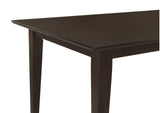 100771-S5 Gabriel 5-piece Rectangular 59-inch Dining Set Cappuccino