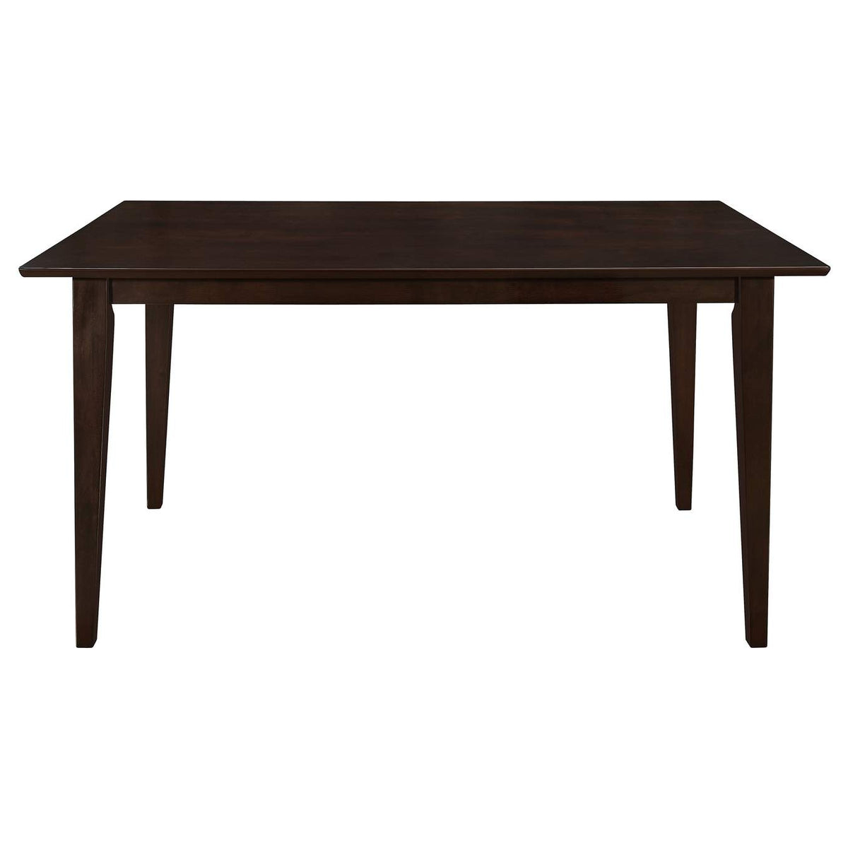 100771 Gabriel Rectangular 59-inch Wood Dining Table Cappuccino