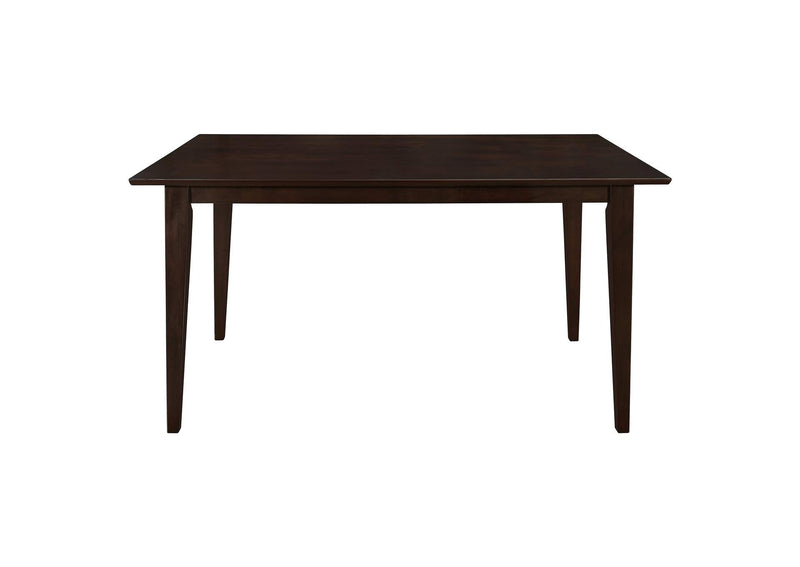 100771 Gabriel Rectangular 59-inch Wood Dining Table Cappuccino