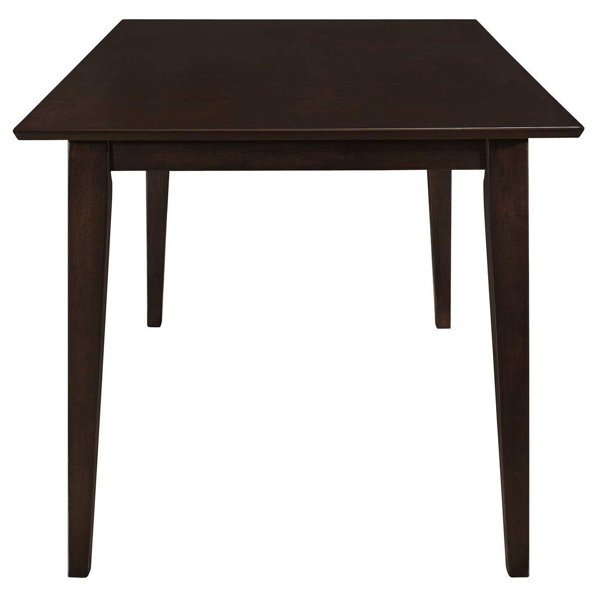 100771 Gabriel Rectangular 59-inch Wood Dining Table Cappuccino