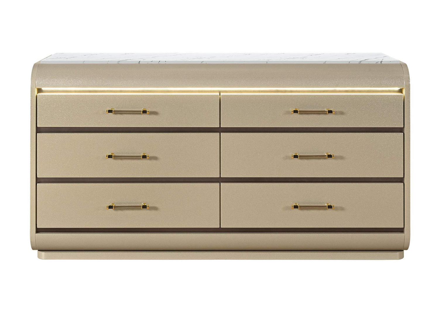 GENESIS-GOLD-DR_W_LED GENESIS GOLD DRESSER WITH LED