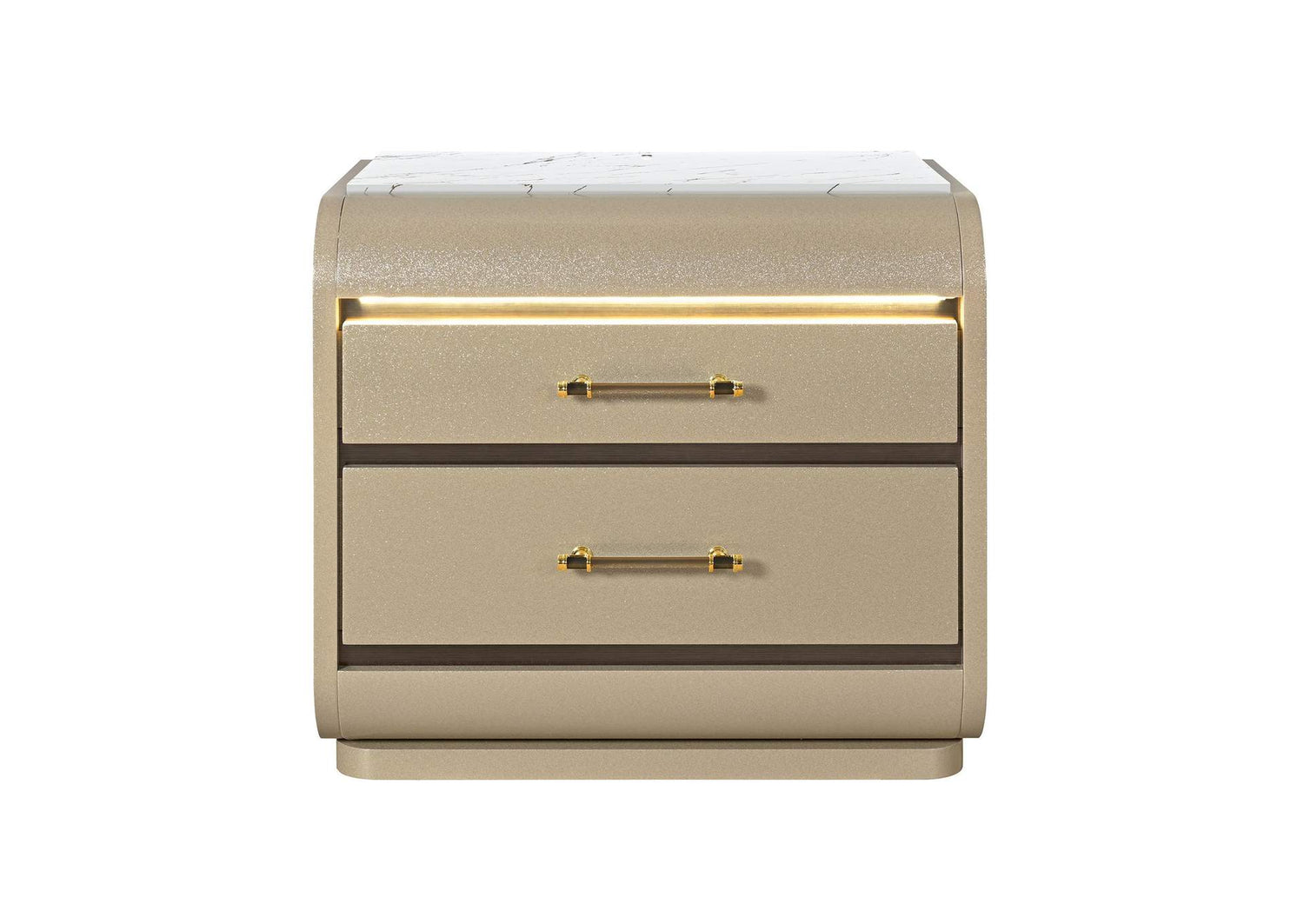 GENESIS-GOLD-NS_W_LED GENESIS GOLD NIGHTSTAND WITH LED