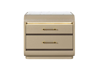GENESIS-GOLD-NS_W_LED GENESIS GOLD NIGHTSTAND WITH LED