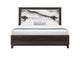 HARMONY-BROWN-FB_W_LED HARMONY BROWN FULL BED WITH LED