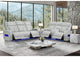 U8611-BLANCHE_SIL-P2_PRS_PCRLS U8611 BLANCHE SILVER P2 POWER REC SOFA - POWER CONSOLE REC LOVESEAT