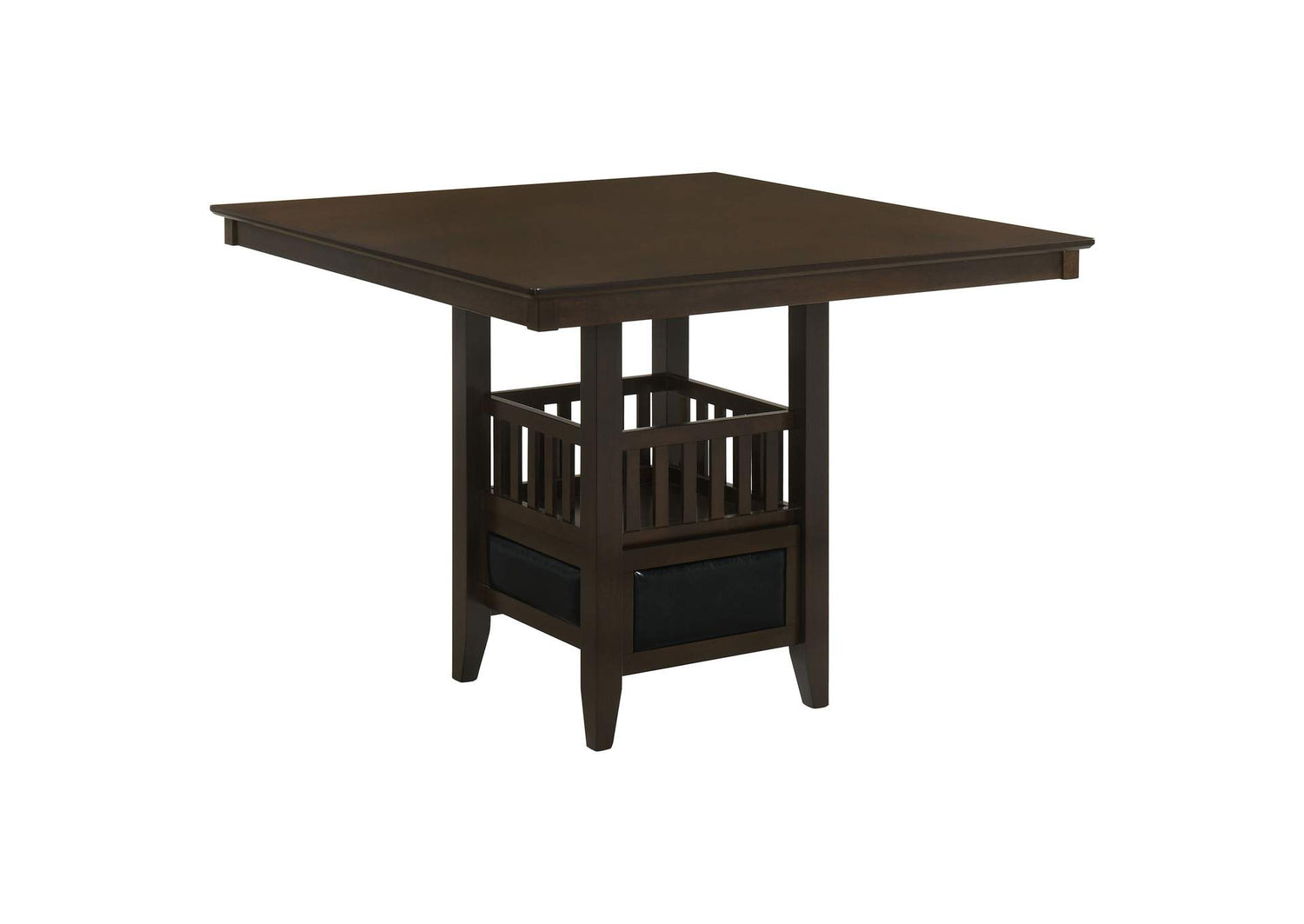 100958 Jaden Square 47-inch Counter Height Dining Table Espresso