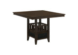 100958 Jaden Square 47-inch Counter Height Dining Table Espresso