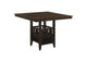 100958 Jaden Square 47-inch Counter Height Dining Table Espresso