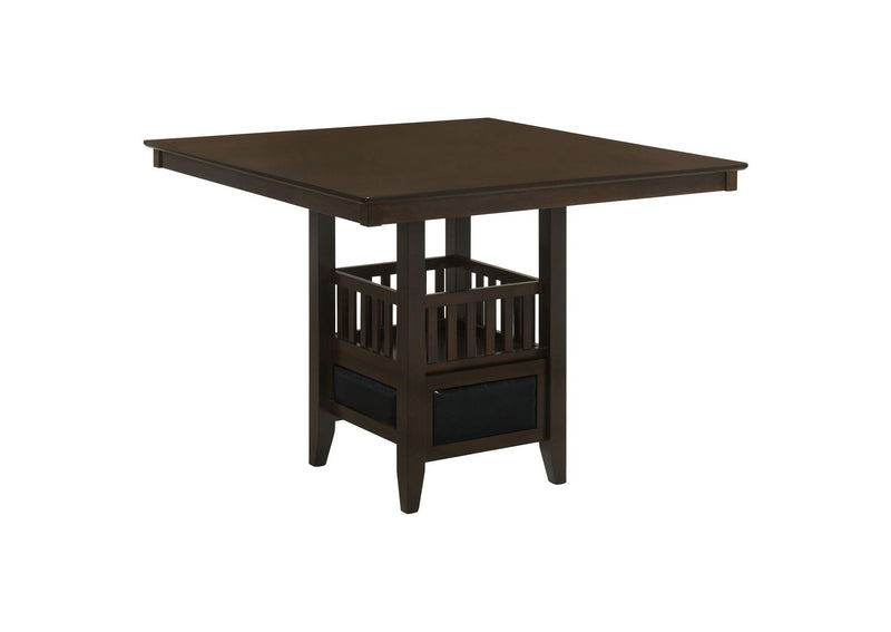 100958 Jaden Square 47-inch Counter Height Dining Table Espresso