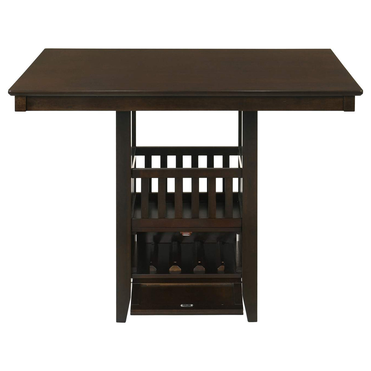 100958 Jaden Square 47-inch Counter Height Dining Table Espresso