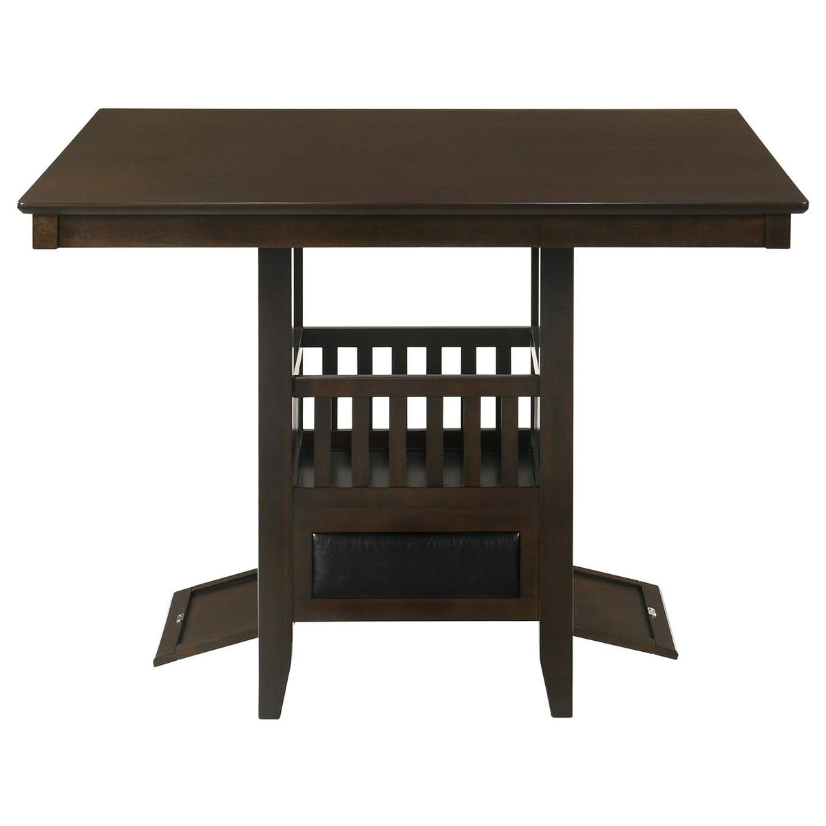 100958 Jaden Square 47-inch Counter Height Dining Table Espresso