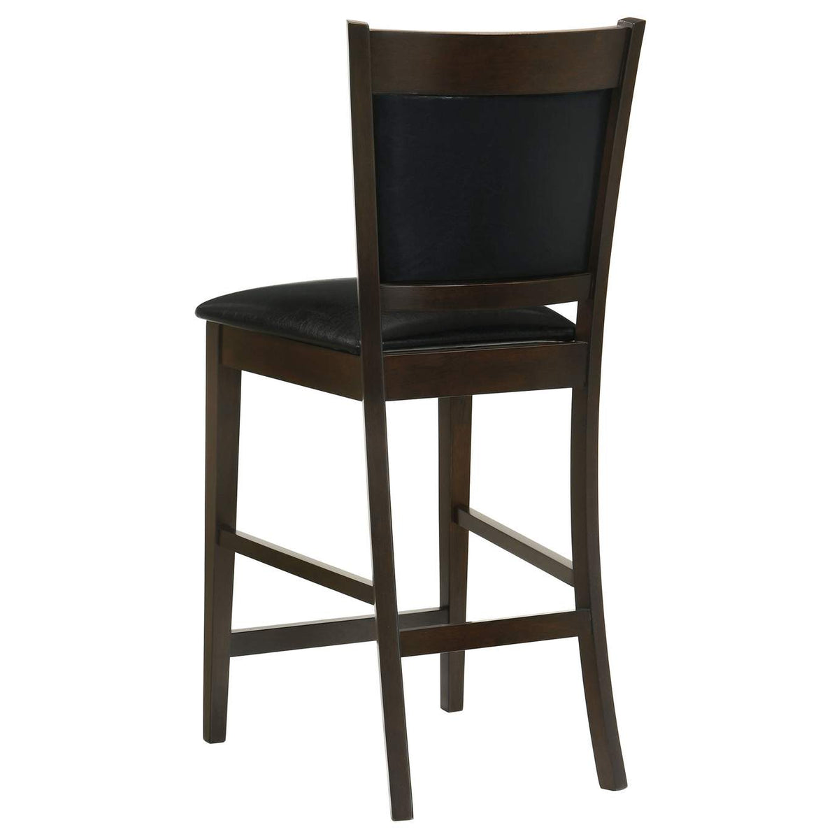 100959 Jaden Upholstered Counter Chair Espresso (Set of 2)