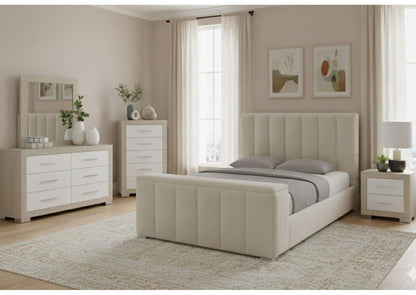 SERENITY_EMMA-CREMA-QBG SERENITY - EMMA CREMA QUEEN BED GROUP