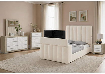 SERENITY_EMMA-BUFF-QBG SERENITY - EMMA BUFF QUEEN BED GROUP