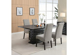 Stanton 5-piece Rectangular Dining Table Set Grey