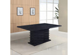 102061 Stanton Rectangular 66-inch Dining Table Black