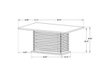 102061 Stanton Rectangular 66-inch Dining Table Black