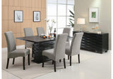 102061 Stanton Rectangular 66-inch Dining Table Black