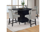 Stanton 5-piece Square Counter Height Dining Table Set Grey