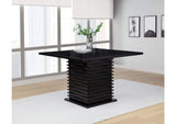 102068 Stanton Square 54-inch Counter Height Dining Table Black