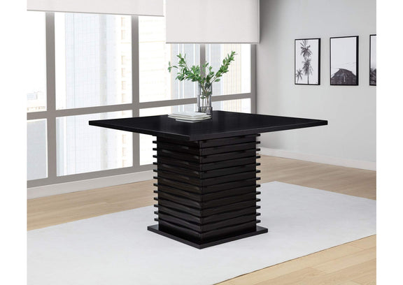 102068 Stanton Square 54-inch Counter Height Dining Table Black