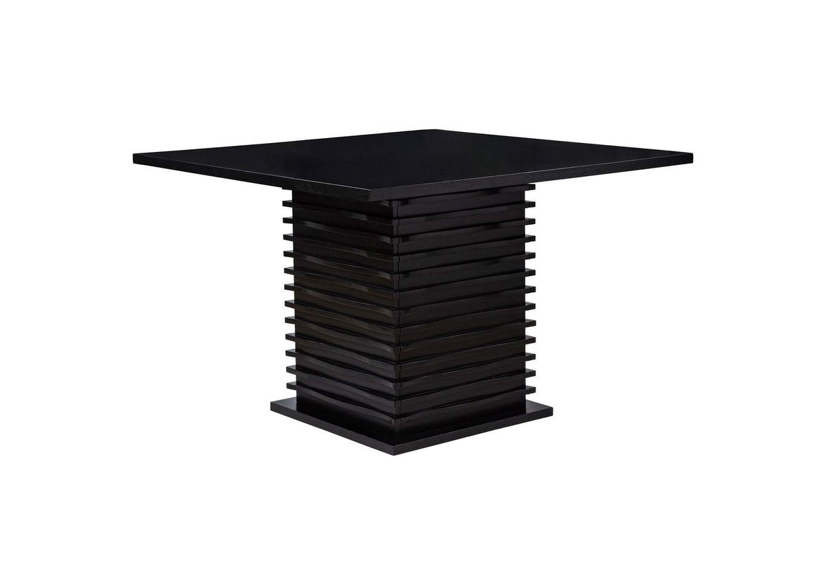 102068 Stanton Square 54-inch Counter Height Dining Table Black