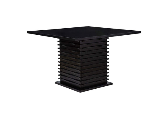 102068 Stanton Square 54-inch Counter Height Dining Table Black