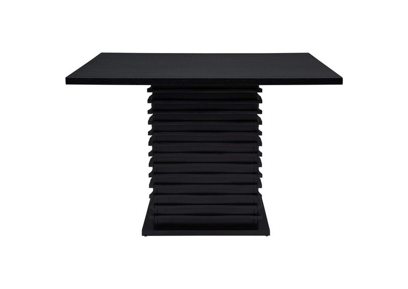 102068 Stanton Square 54-inch Counter Height Dining Table Black