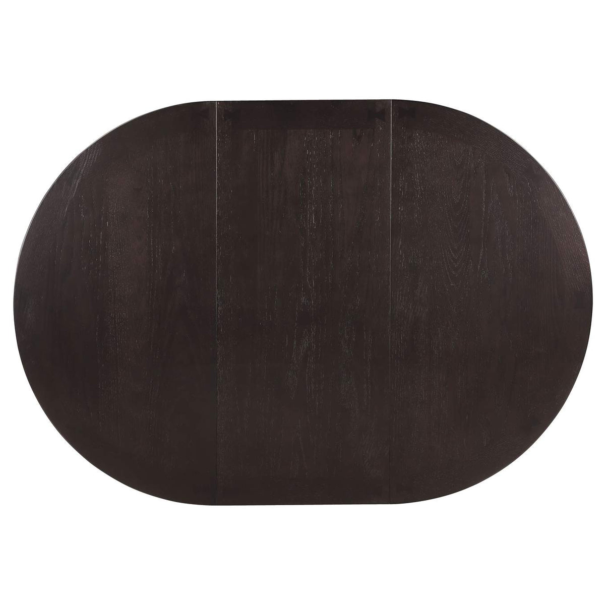 102671 Lavon Oval 60-inch Wood Extension Leaf Dining Table Espresso