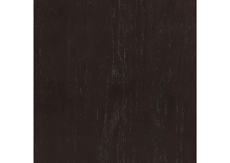 102672 Lavon Wood Dining Side Chair Black and Espresso (Set of 2)