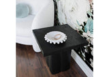 TOV-OC44164 Kayla Black Concrete Side Table