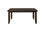 102721-S5 Dalila 5-piece Rectangular Dining Table Set Cappuccino