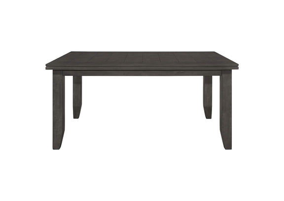 102721GRY Dalila Rectangular 66-inch Wood Dining Table Dark Grey