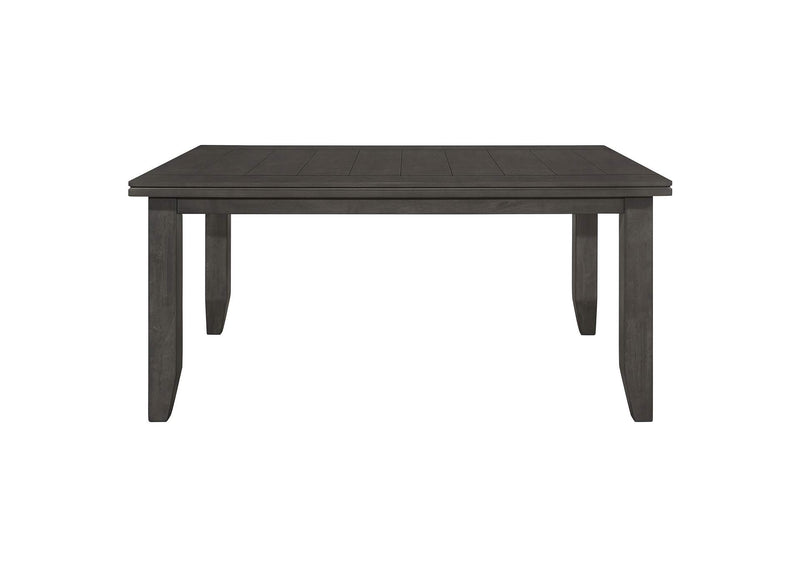 102721GRY Dalila Rectangular 66-inch Wood Dining Table Dark Grey