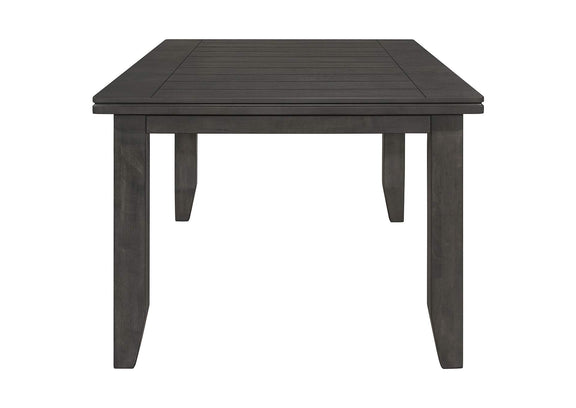 102721GRY Dalila Rectangular 66-inch Wood Dining Table Dark Grey