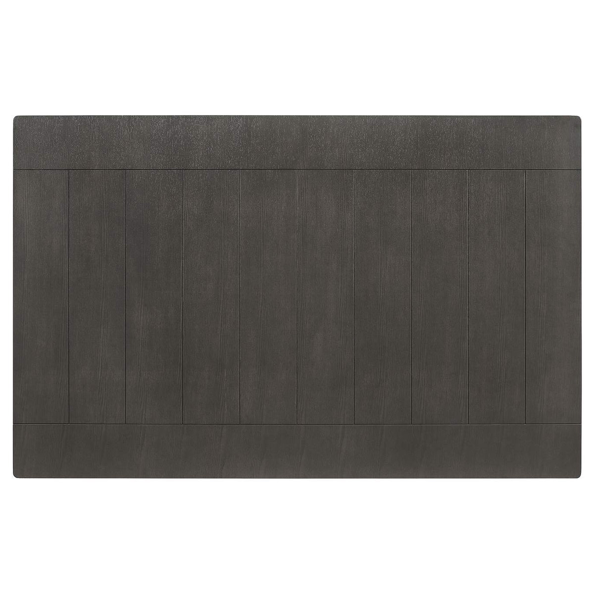 102721GRY Dalila Rectangular 66-inch Wood Dining Table Dark Grey