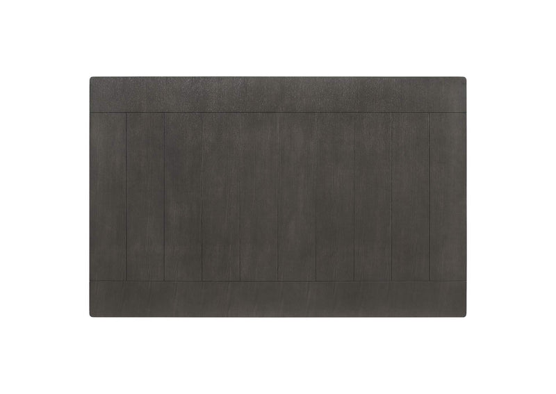 102721GRY Dalila Rectangular 66-inch Wood Dining Table Dark Grey