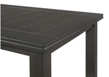 102721GRY Dalila Rectangular 66-inch Wood Dining Table Dark Grey