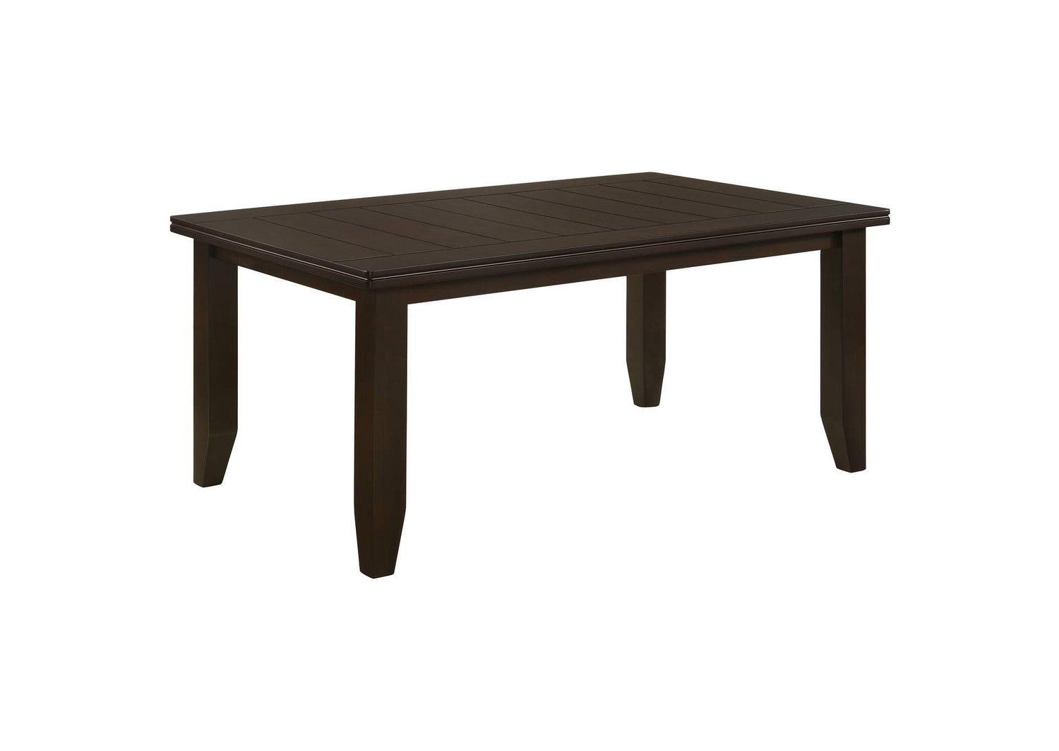 102721 Dalila Rectangular 66-inch Wood Dining Table Cappuccino