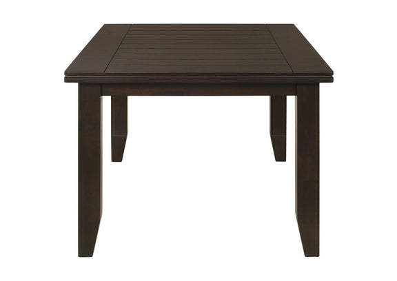 102721 Dalila Rectangular 66-inch Wood Dining Table Cappuccino