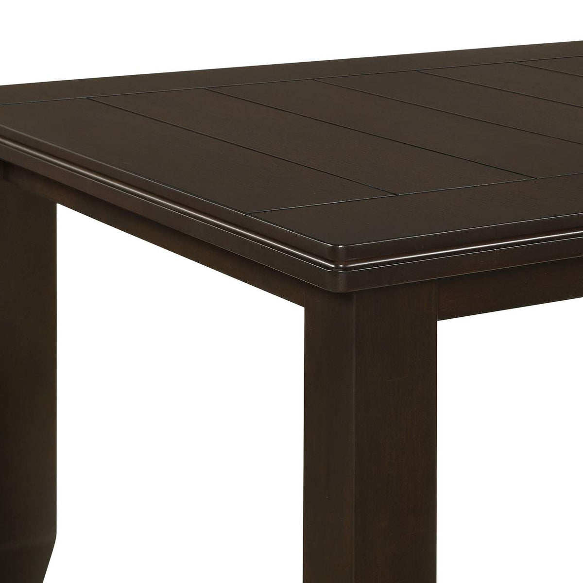 102721 Dalila Rectangular 66-inch Wood Dining Table Cappuccino