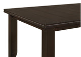 102721 Dalila Rectangular 66-inch Wood Dining Table Cappuccino