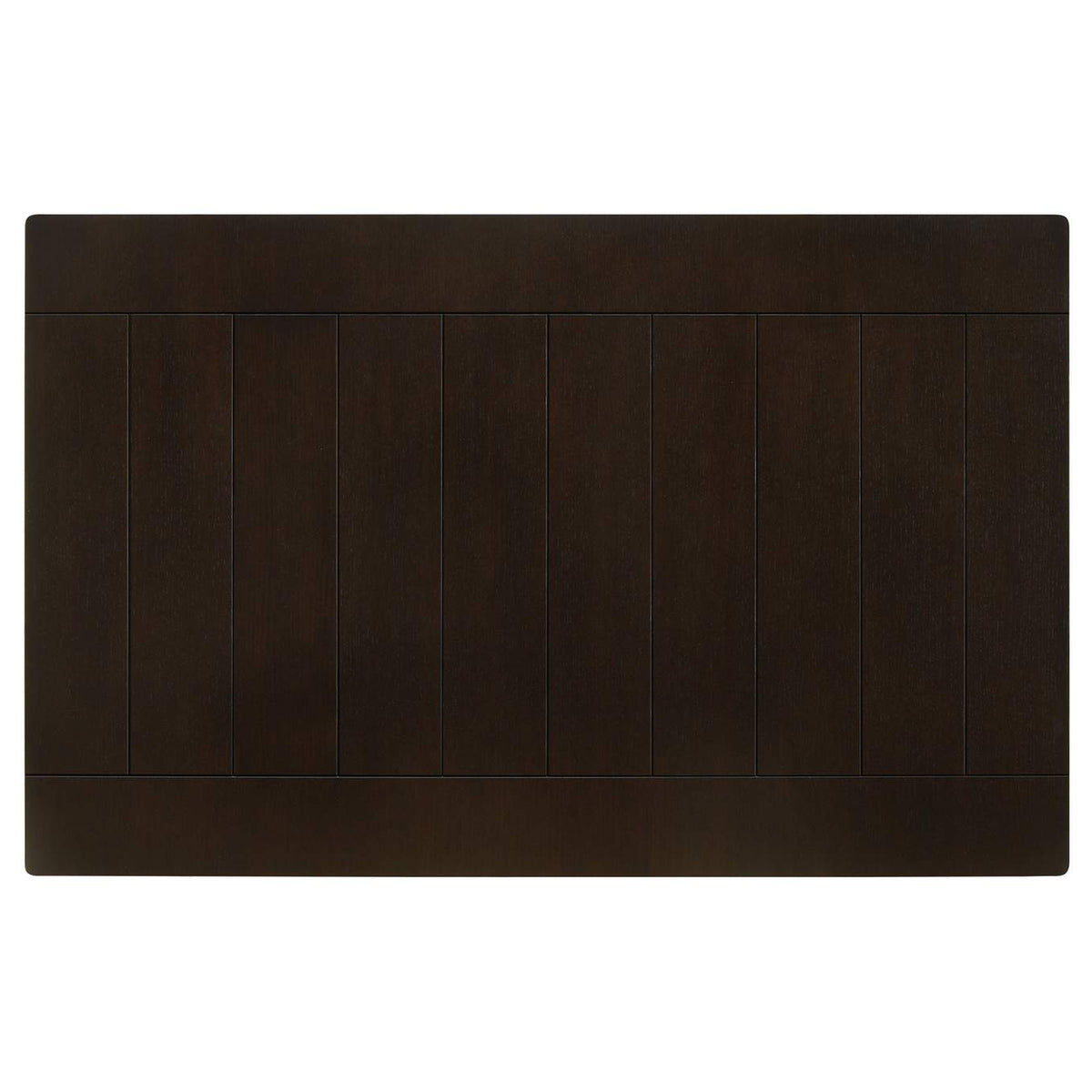 102721 Dalila Rectangular 66-inch Wood Dining Table Cappuccino