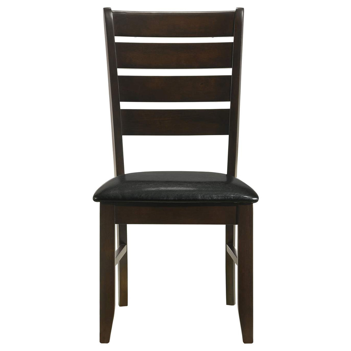 102722 Dalila Wood Dining Side Chair Cappuccino (Set of 2)