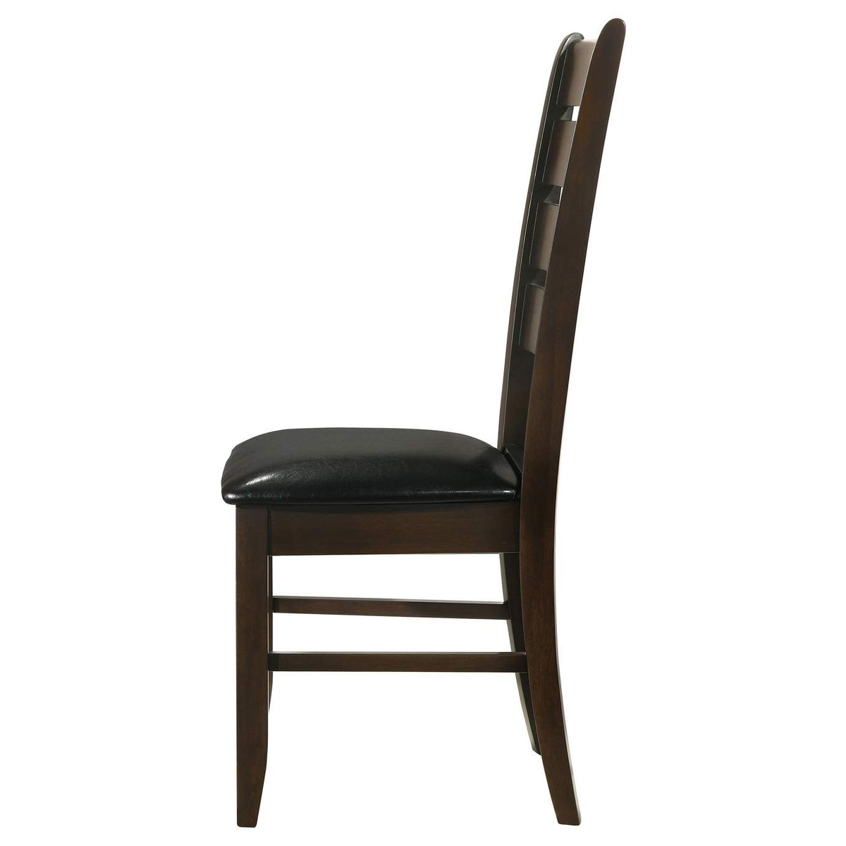 102722 Dalila Wood Dining Side Chair Cappuccino (Set of 2)
