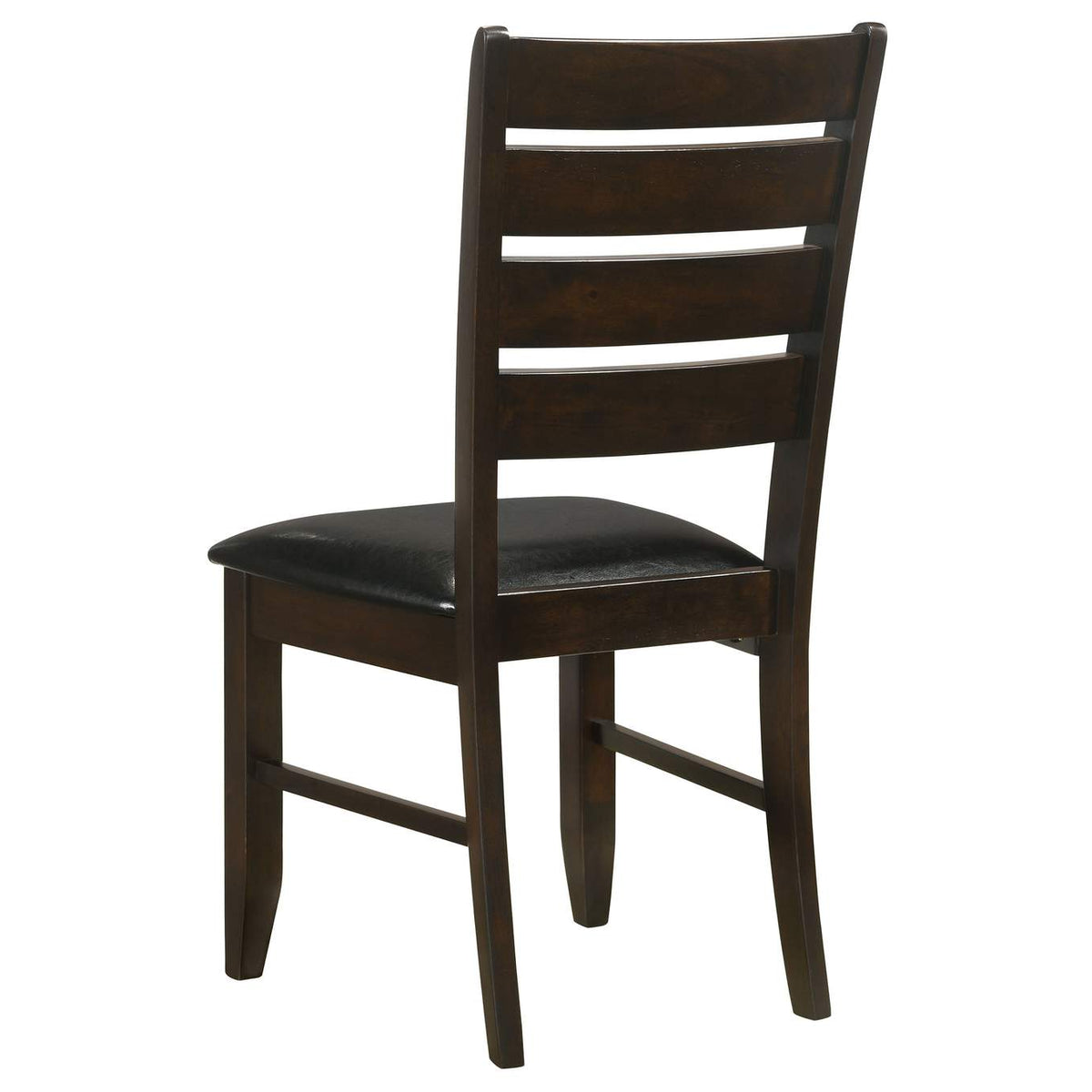 102722 Dalila Wood Dining Side Chair Cappuccino (Set of 2)